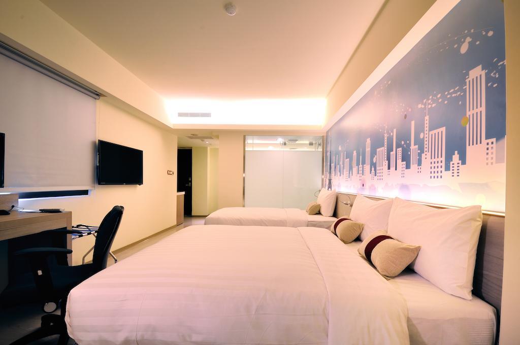 Audi Garden Business Hotel Taoyuan Exterior foto