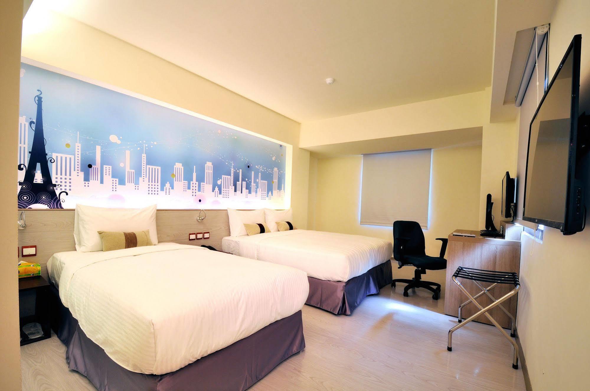 Audi Garden Business Hotel Taoyuan Exterior foto